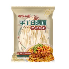 有你一面 日晒大刀削面 70g